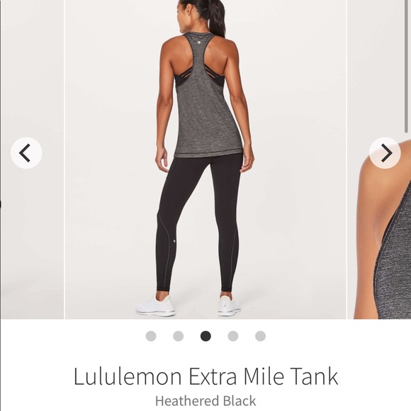 lululemon extra mile tank